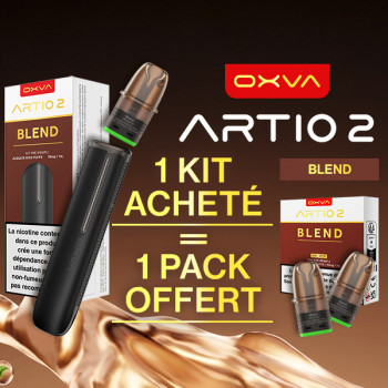 Offer Artio 2 Kit Blend Black Leather OXVA