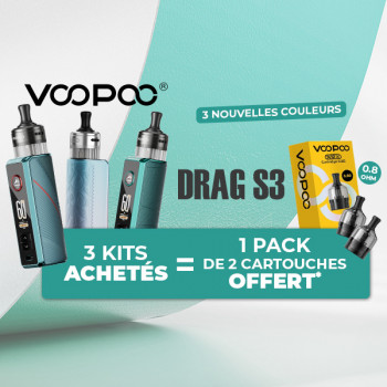 Offer Drag S3 Kit New Colours Voopoo