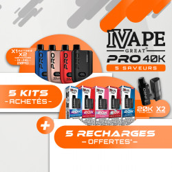 Offre Kit Pro 40K IVapeGreat