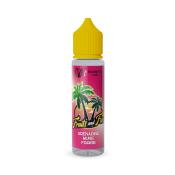 Grenadine Mure Fraise Fruits And Sun Vape Institut & Biarritz Lab 50ml
