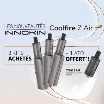 Offer Coolfire Z Air Kit Titanium Grey Innokin