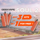 Offre Kit Soul 2 (New Colours) Clay Red Geekvape