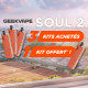 Offre Kit Soul 2 (New Colours) Clay Red Geekvape