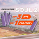 Offer Soul 2 Kit (New Colours) Lavender Purple Geekvape