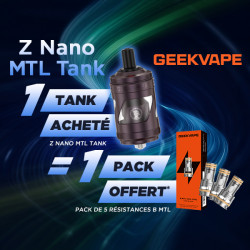Offre Z Nano MTL Dark Violet Geekvape