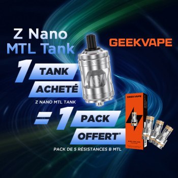 Offer Z Nano MTL Silver Geekvape
