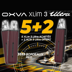 Offre Kit XLim 3 Ultra Bordeaux Red OXVA