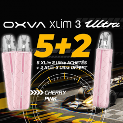 Offre Kit Xlim 3 Pod Ultra Cherry Pink OXVA