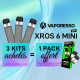 Offre Kit XROS 6 Mini Titanium Black Vaporesso