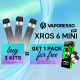 Offer XROS 6 Mini Kit Titanium Silver Vaporesso