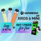 Offer XROS 6 Mini Kit Jelly Colours Vaporesso