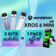 Offer XROS 6 Mini Kit Plume Colours Vaporesso