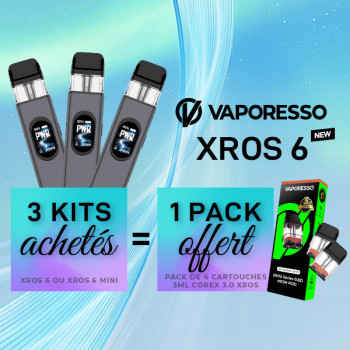 Offer XROS 6 Kit Carbon Fiber Gray Vaporesso