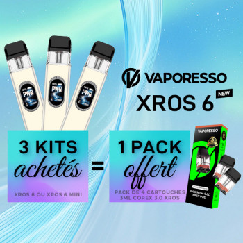 Offer XROS 6 Kit Pearl White Vaporesso