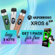 Offre Kit XROS 6 Silk Colours Vaporesso
