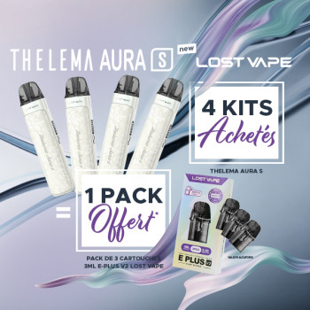 Offer Thelema Aura S Kit Baroque White Lost Vape