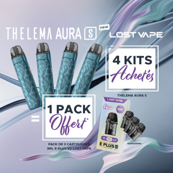 Offre Kit Thelema Aura S Ocean Weave Lost Vape