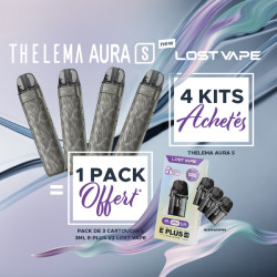 Offer Thelema Aura S Kit Steel Weave Lost Vape