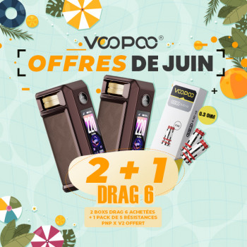 Offre Box Drag 6 Brown Voopoo
