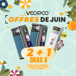 Offer Drag 6 Box Metal Gray Voopoo