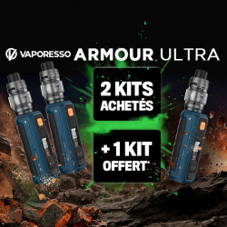 Offre Kit Armour Ultra Storm Blue Vaporesso