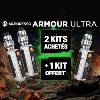 Offre Kit Armour Ultra Titanium Silver Vaporesso