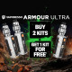 Offer Armour Ultra Kit Titanium Silver Vaporesso