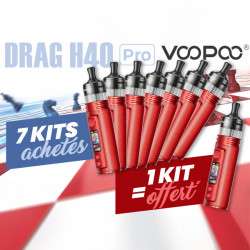 Offer Drag H40 Pro Kit Modern Red Voopoo
