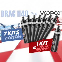 Offer Drag H40 Pro Kit Spray Black Voopoo