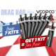 Offer Drag H40 Pro Kit Spray Black Voopoo