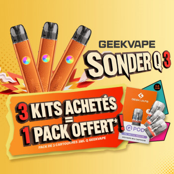 Offre Kit Sonder Q3 Vibe Orange Geekvape