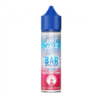 Frozen Berry Gummy Bar Below Zero Saltfill Just Juice 40ml