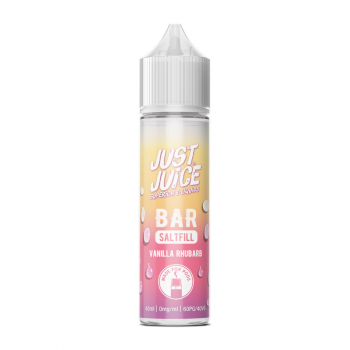 Vanilla Rhubarb Bar Saltfill Just Juice 40ml