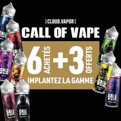 Offre Gamme Call of Vape 100mL Cloud Vapor