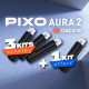 Offre Kit Pixo Aura 2 Carbon Black Aspire