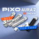 Offre Kit Pixo Aura 2 Lunar Silver Aspire