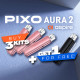 Offer Pixo Aura 2 Kit Rose Pink Aspire