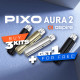 Offer Pixo Aura 2 Kit Mix Colours Aspire