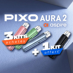 Offer Pixo Aura 2 Kit Mix Colours 2 Aspire