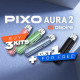 Offre Kit Pixo Aura 2 Mix Colours 2 Aspire