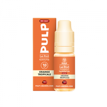 Orange Tropicale Nic Salt Le Pod Liquide Pulp 10ml 10mg