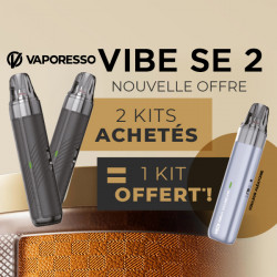 Offer Vibe SE 2 Kit Leather Black Vaporesso