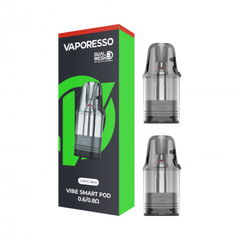 Pack of 3 cartridges 4.5ml Dual Mesh Smart Pod Vibe Vaporesso