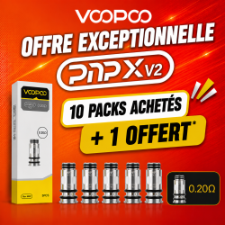Offre Résistances PnP X V2 (0.2ohm) Voopoo