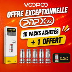 Offre Résistances PnP X V2 (0.3ohm) Voopoo