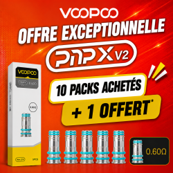 Offre Résistances PnP X V2 (0.6ohm) Voopoo