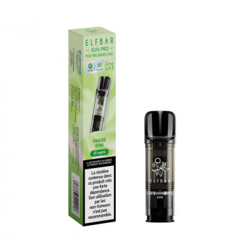Pack de 2 Pods ELFA Pro 2ml 20mg ElfBar BBE 06-2026