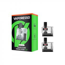 Pack de 2 Cartouches Mesh 5ml Apex Vaporesso 0.6ohm