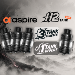 Offre H2 Tank Black Aspire