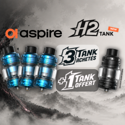 Offre H2 Tank Blue Aspire